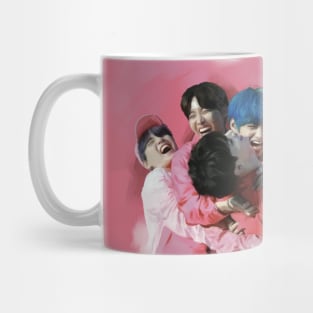 BTS pink Mug